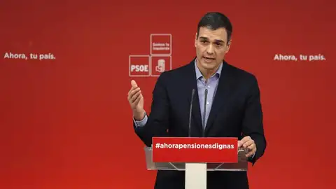 El líder del PSOE, Pedro Sánchez El líder del PSOE, Pedro Sánchez