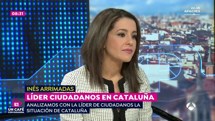 Arrimadas: "Los señores de Podemos siempre apoyan al independentismo, sea por activa o por pasiva" Arrimadas: "Los señores de Podemos siempre apoyan al independentismo, sea por activa o por pasiva"