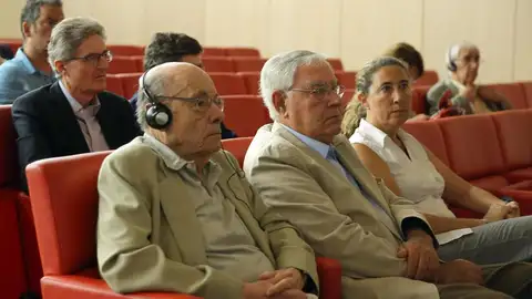 Félix Millet junto a Jordi Montull y Gemma Montull Félix Millet junto a Jordi Montull y Gemma Montull