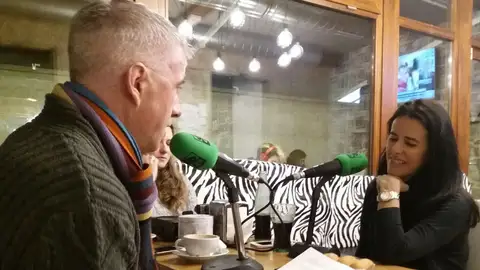 Lupe Murillo - presidenta del Pontevedra CF Pontevedra en la Onda