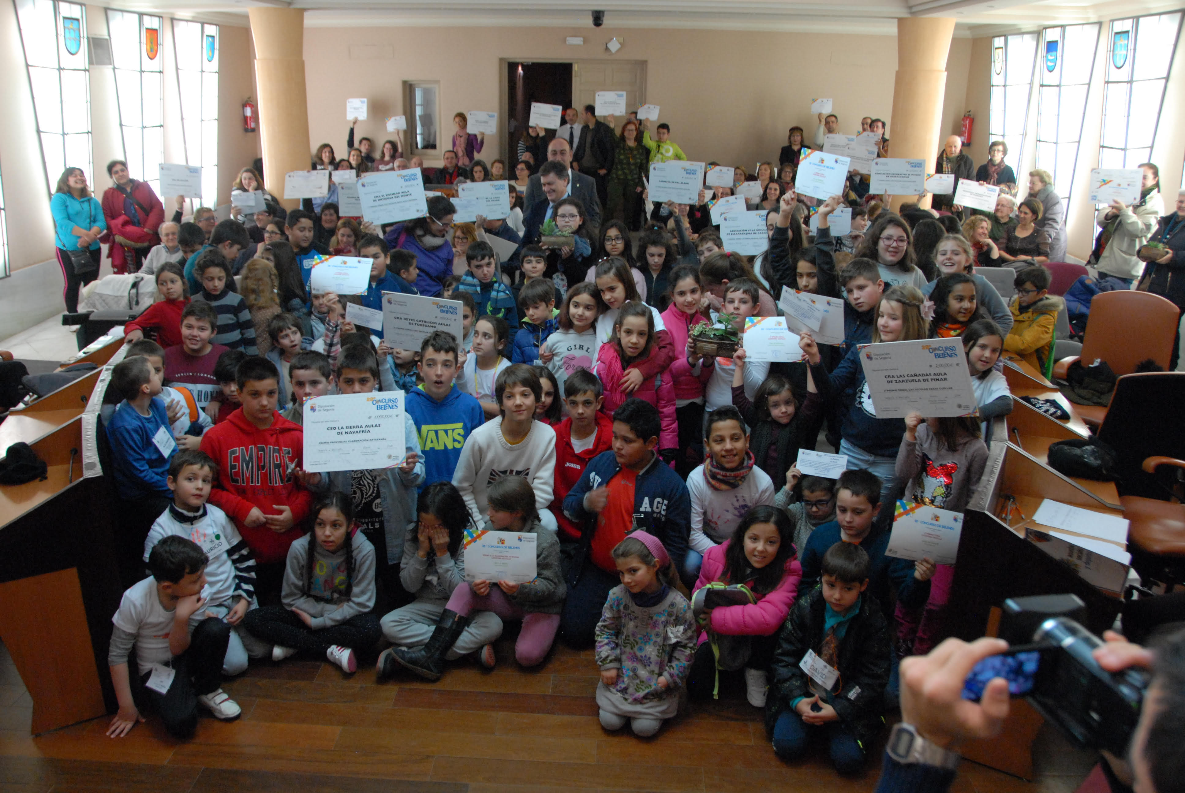 Diputación acoge la entrega de los premios del concurso de Belenes Diputación acoge la entrega de los premios del concurso de Belenes