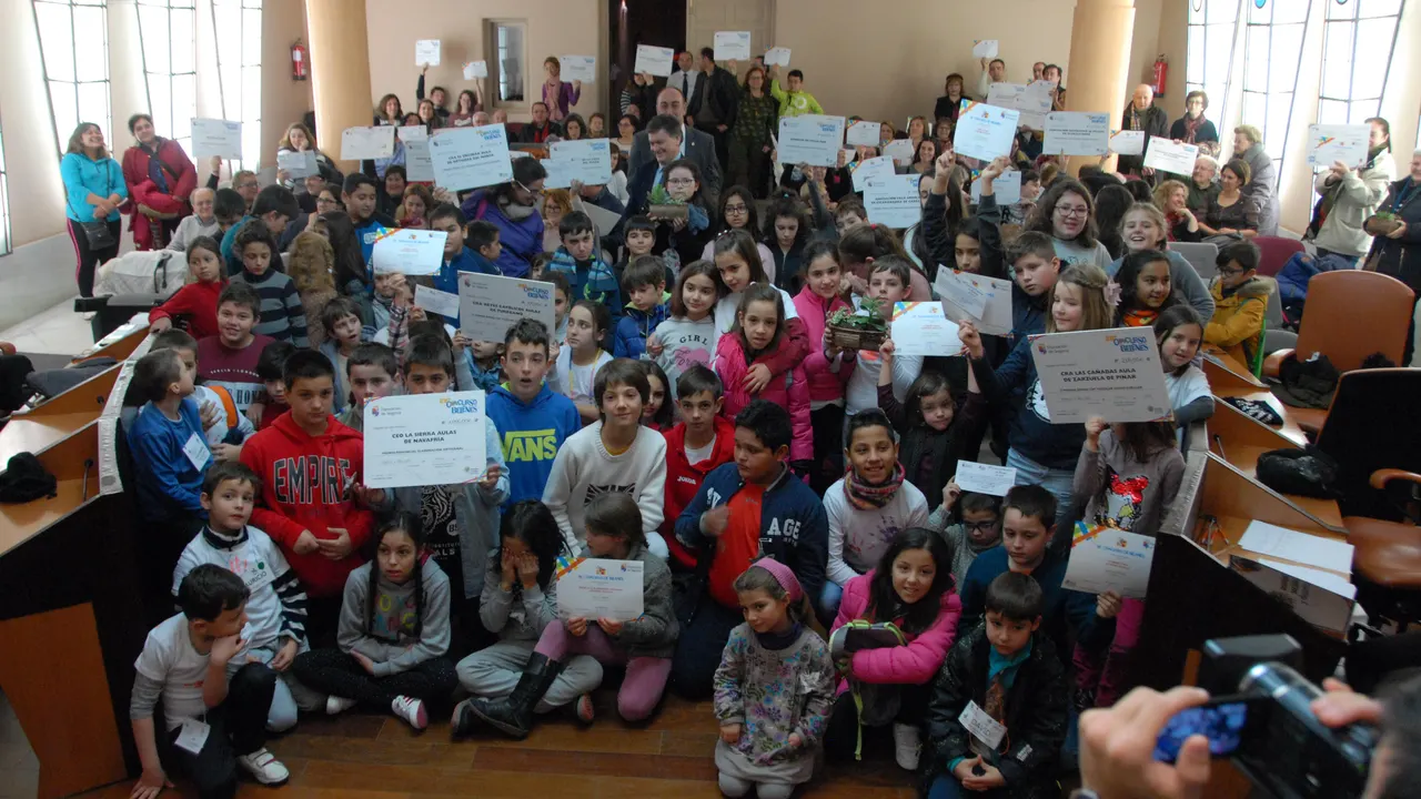 Entrega de los premios del concurso provincial de Belenes