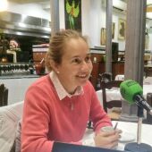 Carolina Navarro, jugadora de pádel, en Onda Deportiva Málaga