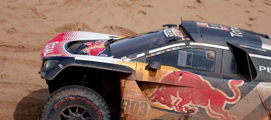 Carlos Sainz, durante el Dakar Carlos Sainz, durante el Dakar