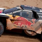 Carlos Sainz, durante el Dakar Carlos Sainz, durante el Dakar
