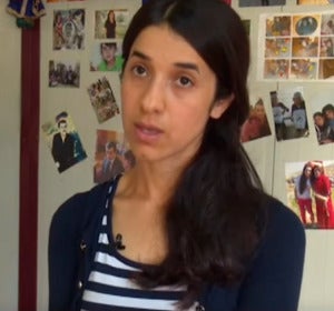 Nadia Murad, la joven secuestrada por Daesh Nadia Murad, la joven secuestrada por Daesh