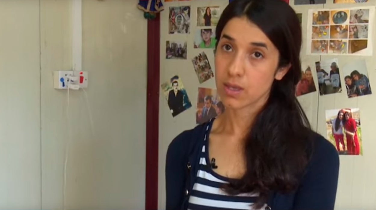 Nadia, la joven que relata en su libro las torturas a las que le sometió Daesh durante su secuestro Nadia, la joven que relata en su libro las torturas a las que le sometió Daesh durante su secuestro