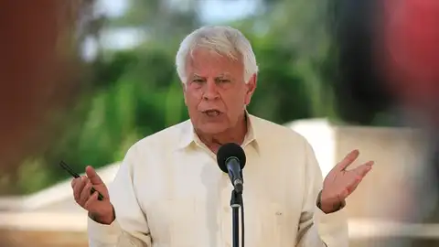El expresidente del Gobierno Felipe González El expresidente del Gobierno Felipe González