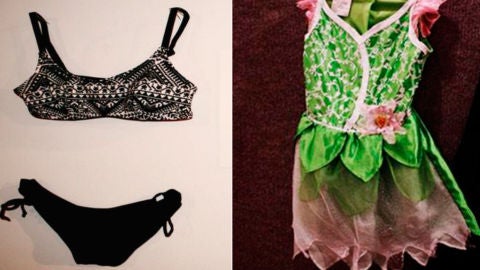 Exposici&oacute;n que muestra la ropa que llevaban varias mujeres cuando fueron agredidas