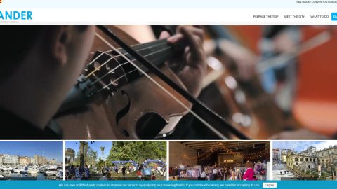 Nueva web presentada hace unas semanas