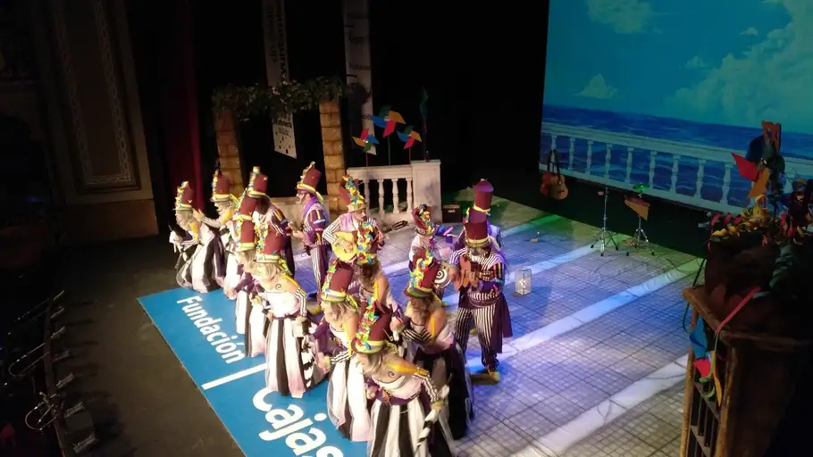 Comparsa "La niña del viento" Octava sesión del COAC 2018