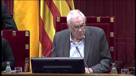 Ernest Maragall, presidente de la Mesa de Edad