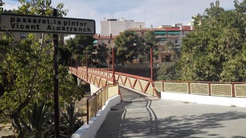 Pasarela 'Pintor Vicente Albarranch' de Elche