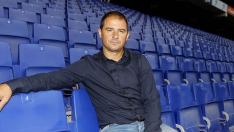 El director deportivo del Espanyol, Jordi Lard&iacute;n. 