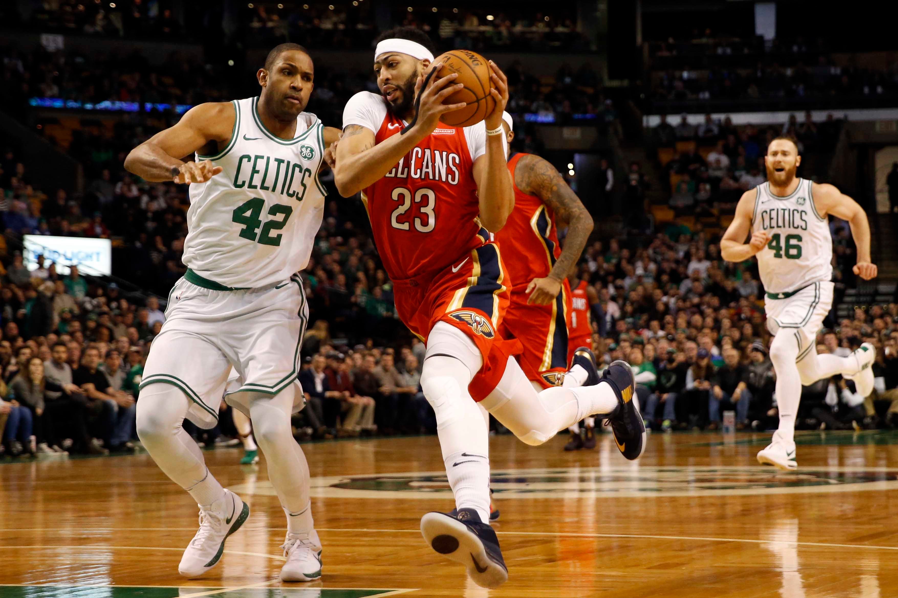 Imparable Anthony Davis: anota 45 puntos para ganar a los Celtics en Boston Imparable Anthony Davis: anota 45 puntos para ganar a los Celtics en Boston