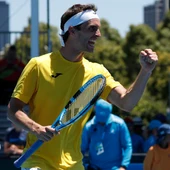 Albert Ramos celebra un punto en el Open de Australia Albert Ramos celebra un punto en el Open de Australia
