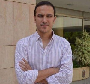 El ilicitano Antonio Parreño, periodista de TVE. El ilicitano Antonio Parreño, periodista de TVE.
