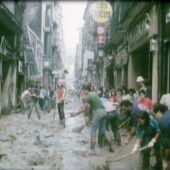 Inundaciones en Bilbao en 1983