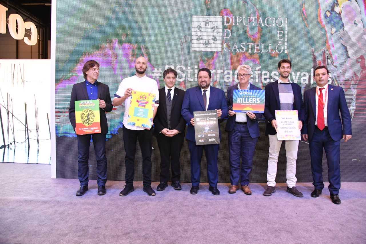 La Diputación aumenta a 500.000 euros su inversión para convertir Castellón como el mejor destino para disfrutar de los festivales La Diputación aumenta a 500.000 euros su inversión para convertir Castellón como el mejor destino para disfrutar de los festivales