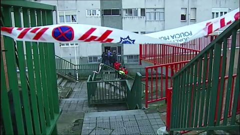 El domicilio de los dos ancianos de Bilbao