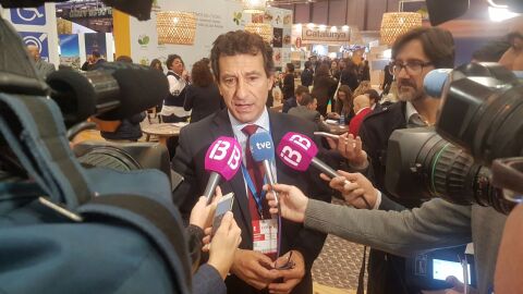 El presidente del PP balear, Biel Company en Fitur