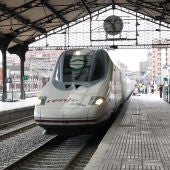 Tren en la Estación de Valladolid