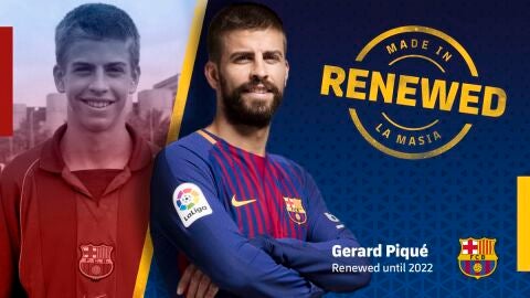 Piqu&eacute;, renovado hasta 2022
