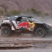 Carlos Sainz, en la etapa del Dakar. Carlos Sainz, en la etapa del Dakar.