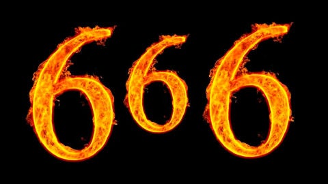 666, n&uacute;mero del diablo
