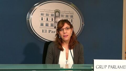 La portavoz adjunta de Podemos, Laura Camargo