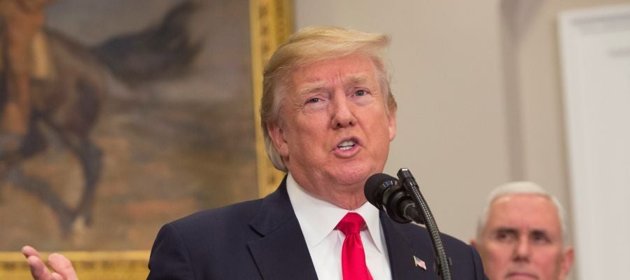 El presidente de Estados Unidos, Donald Trump. El presidente de Estados Unidos, Donald Trump.