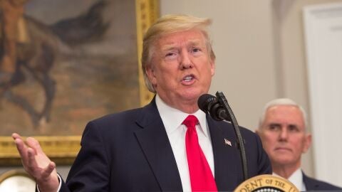 El presidente de Estados Unidos, Donald Trump.