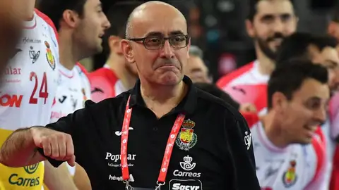 El seleccionador español de balonmano, Jordi Rivera. El seleccionador español de balonmano, Jordi Rivera.