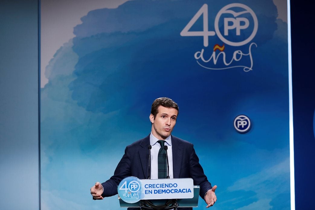 Pablo Casado: "No se me exigió ni ir a clase ni hacer exámenes, así me informé al principio del máster y ése fue mi caso" Pablo Casado: "No se me exigió ni ir a clase ni hacer exámenes, así me informé al principio del máster y ése fue mi caso"