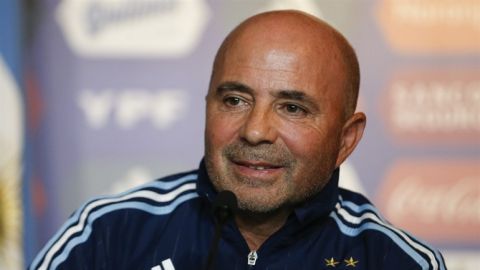 El seleccionador de Argentina, Jorge Sampaoli.