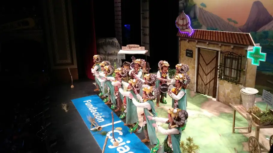 Chirigota "Los quitapupas" Sesión primera de cuartos de final del COAC 2018.