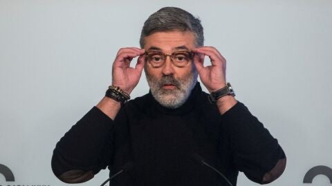 El portavoz de la CUP en el Parlament, Carles Riera