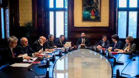 Imagen de la Mesa del Parlament Imagen de la Mesa del Parlament