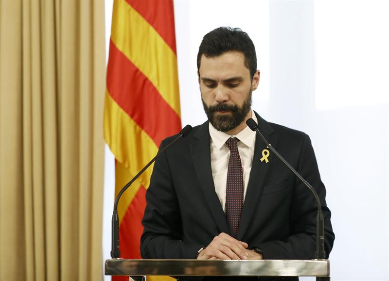 Roger Torrent: "Puigdemont es y continuará siendo candidato a la Presidencia de la Generalitat" Roger Torrent: "Puigdemont es y continuará siendo candidato a la Presidencia de la Generalitat"