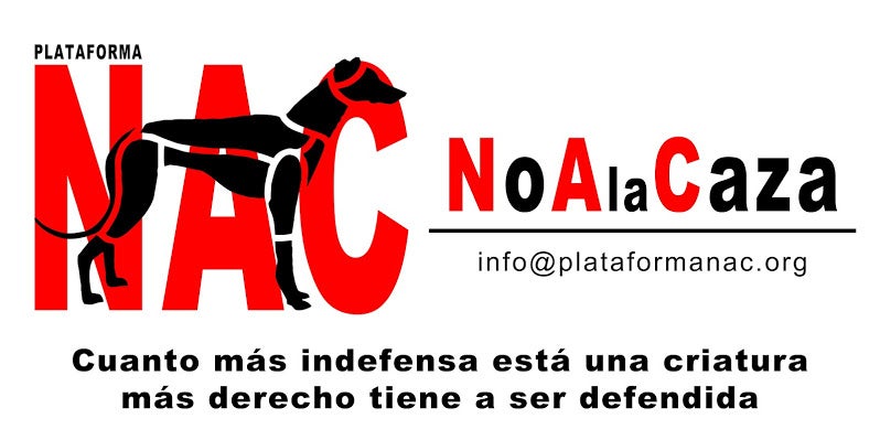 La Plataforma NAC convoca manifestaciones contra la caza con galgos La Plataforma NAC convoca manifestaciones contra la caza con galgos