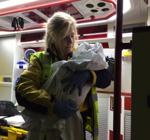 Rescatan a un bebé abandonado en Madrid Rescatan a un bebé abandonado en Madrid