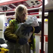 Rescatan a un bebé abandonado en Madrid