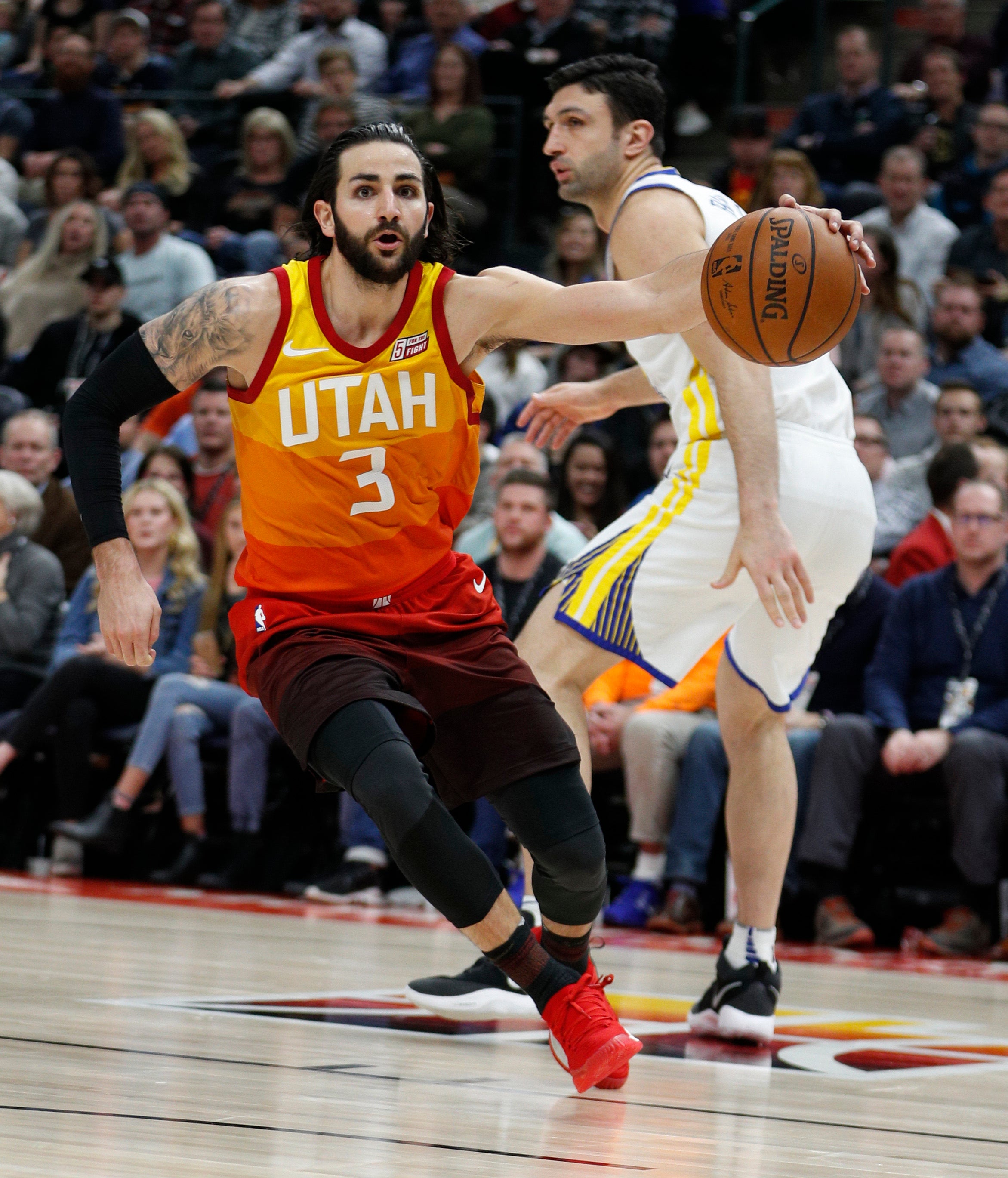 Un inmenso Ricky Rubio doblega a los Warriors de Curry y Durant Un inmenso Ricky Rubio doblega a los Warriors de Curry y Durant