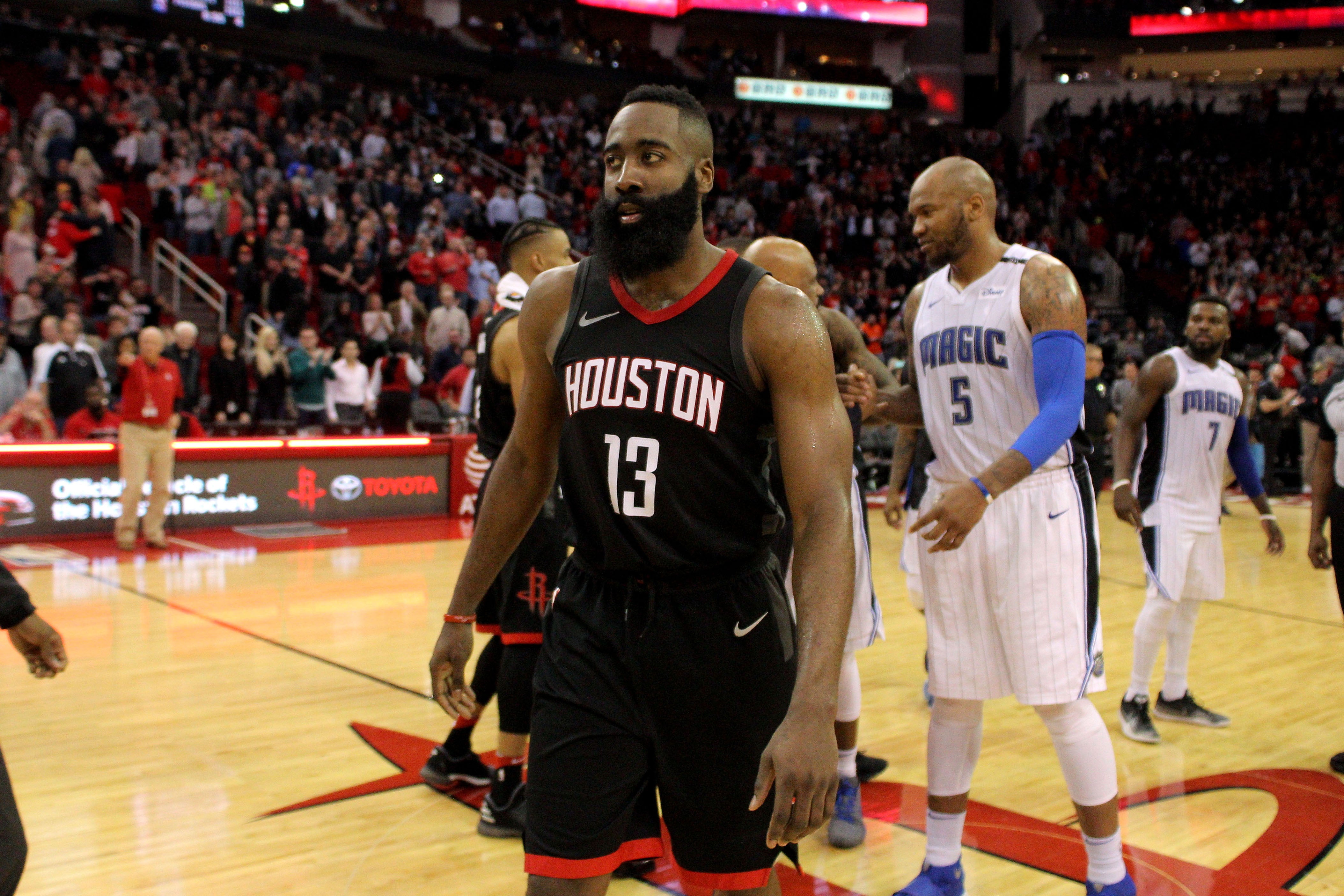Histórico James Harden ante los Magic: ¡triple-doble y 60 puntos! Histórico James Harden ante los Magic: ¡triple-doble y 60 puntos!