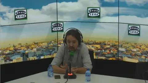 Pablo Iglesias en Onda Cero Pablo Iglesias en Onda Cero