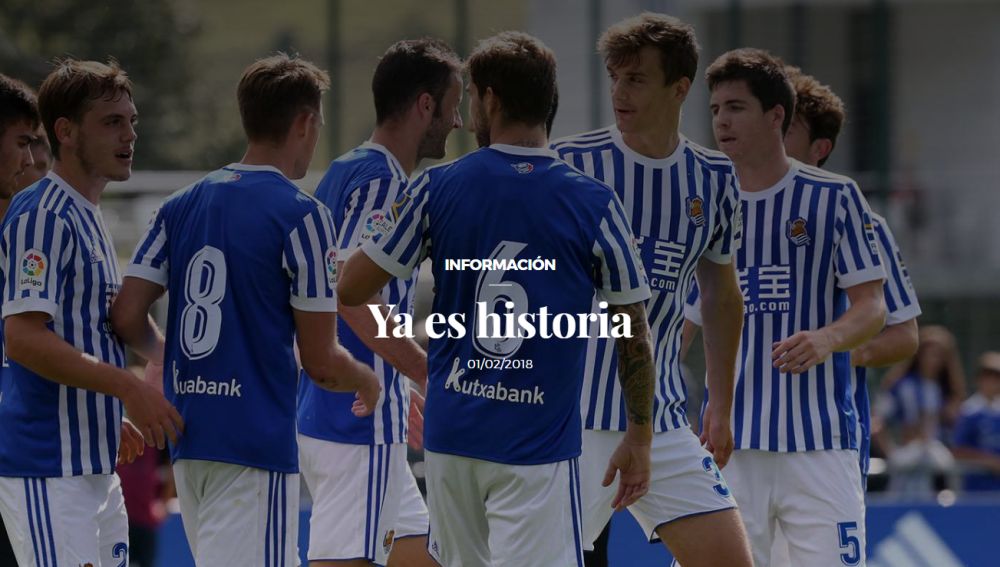 'Ya es historia': el anuncio de la Real Sociedad sobre las camisetas de Íñigo Martínez 