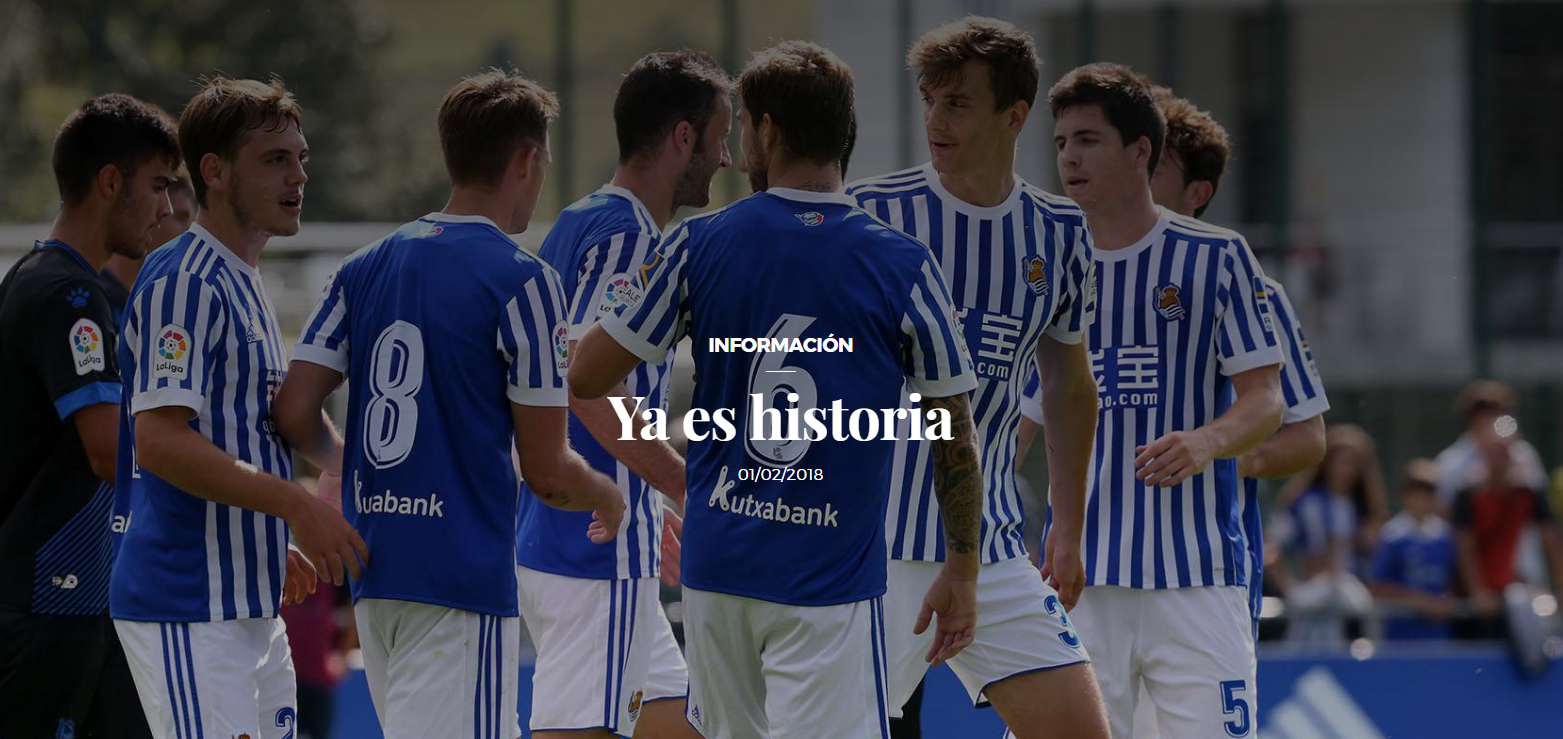 'Ya es historia': La Real Sociedad cambiará gratis las camisetas con el nombre de Íñigo Martínez a sus aficionados 'Ya es historia': La Real Sociedad cambiará gratis las camisetas con el nombre de Íñigo Martínez a sus aficionados