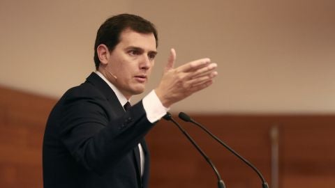 Albert Rivera, presidente de Ciudadanos
