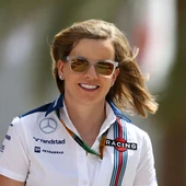 Susie Wolff, durante un Gran Premio Susie Wolff, durante un Gran Premio