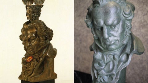 Los Premios Goya originales y su redise&ntilde;o